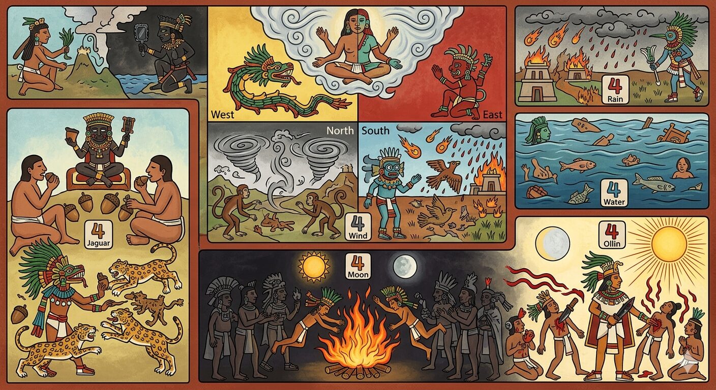 Aztec Five Suns